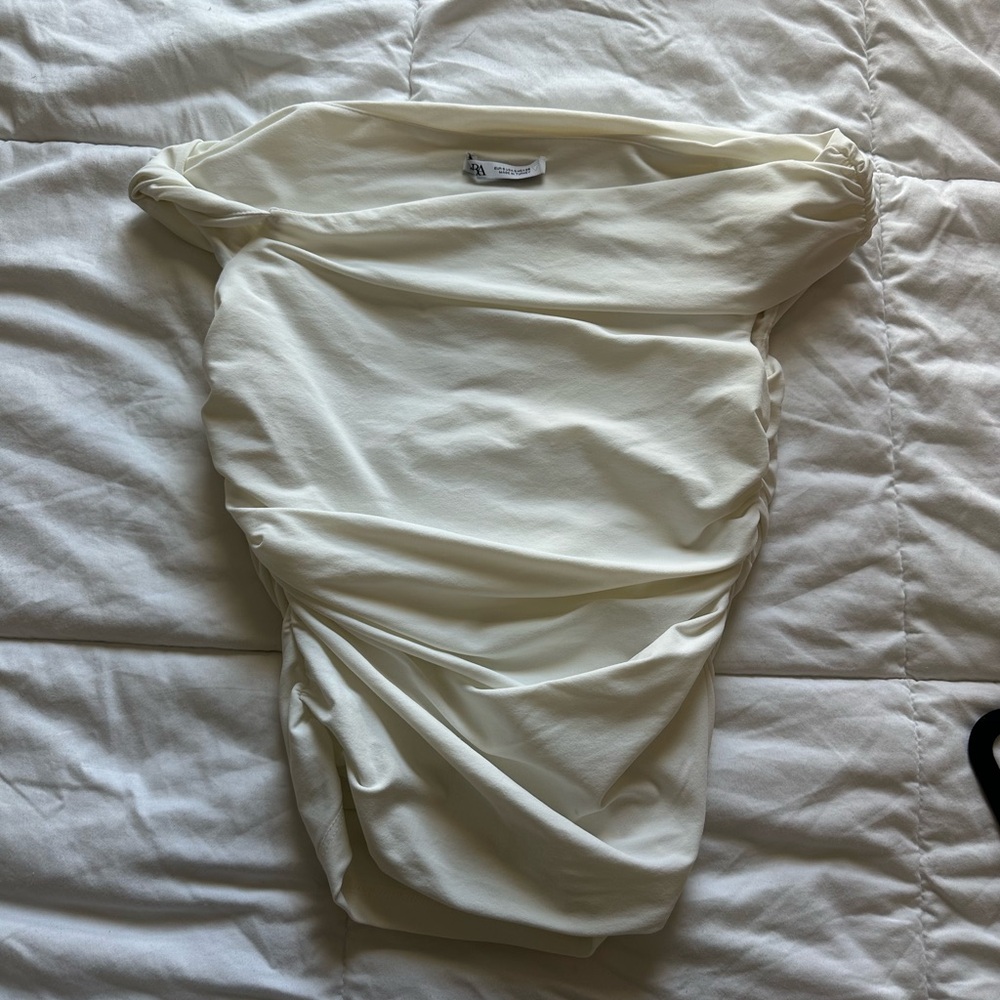 ZARA Ruched Top